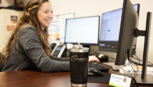 kate in office